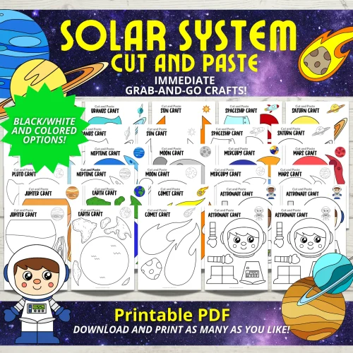 Ultimate Printable Planets Craft Pack – Solar System Activities