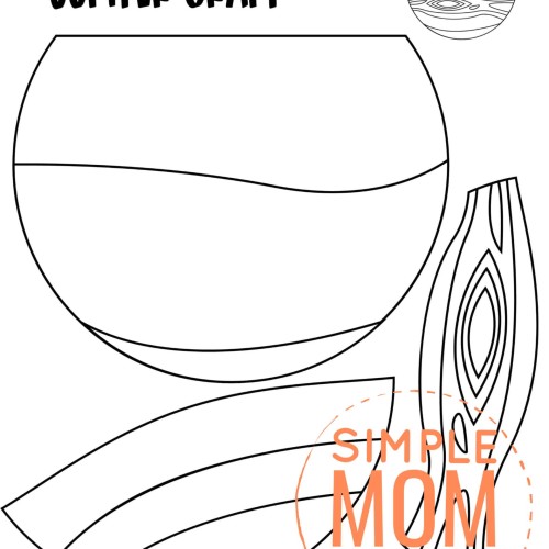 Are you looking for a preschool planet Jupiter project that is easy enough for elementary and kindergarten kids too? Our Jupiter craft template is a great way to make learning about our solar system and space fun! Grab your Jupiter templates today!