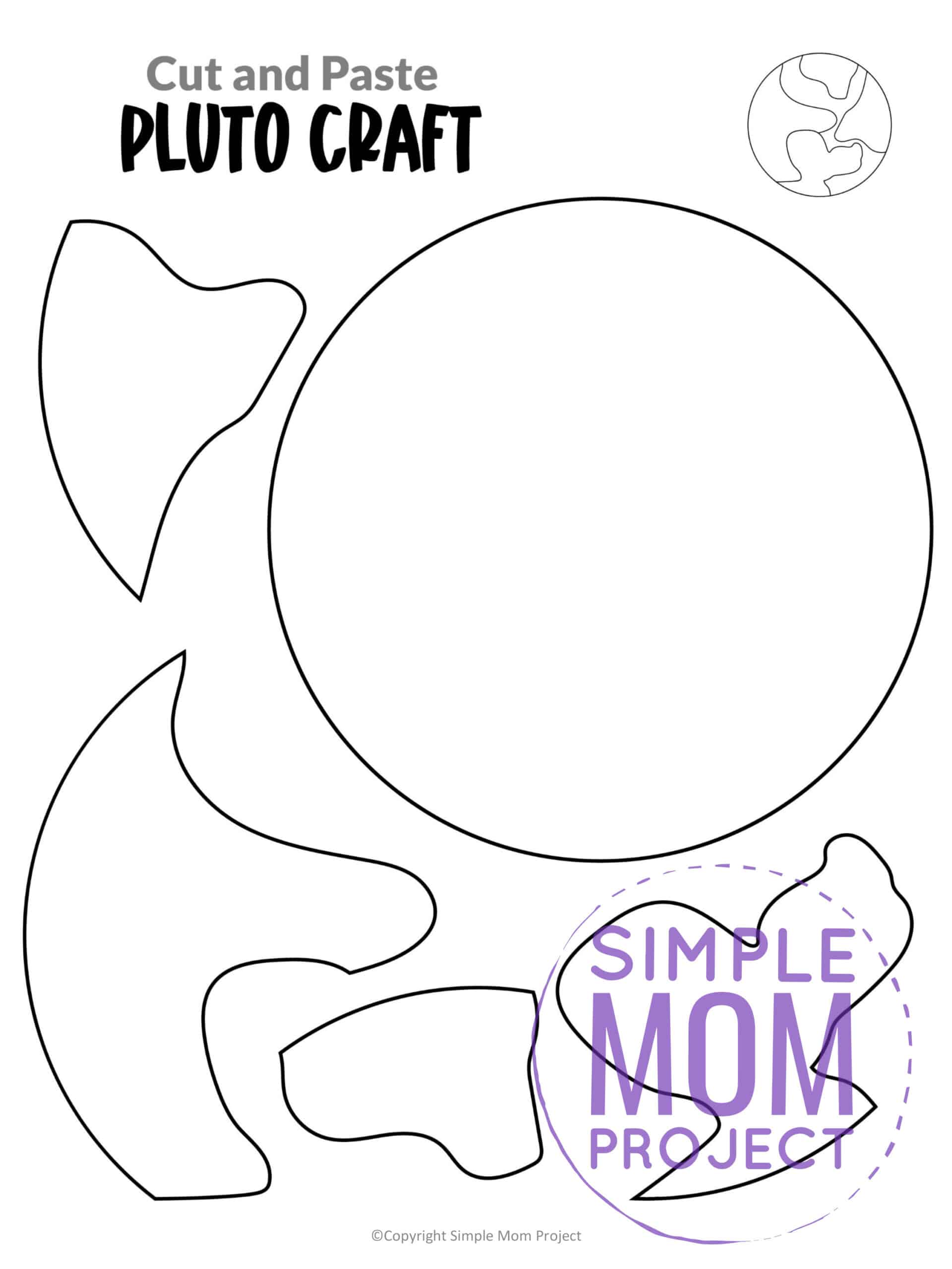 Do your kids love learning about our solar system? Are they dreaming about visiting Nasa one day? Help them grow by using our printable planet Pluto paper craft. It may be a dwarf planet, but it is still a planet. This fun space activity doesn’t require a telescope to love. Grab your printable planet Pluto template today!