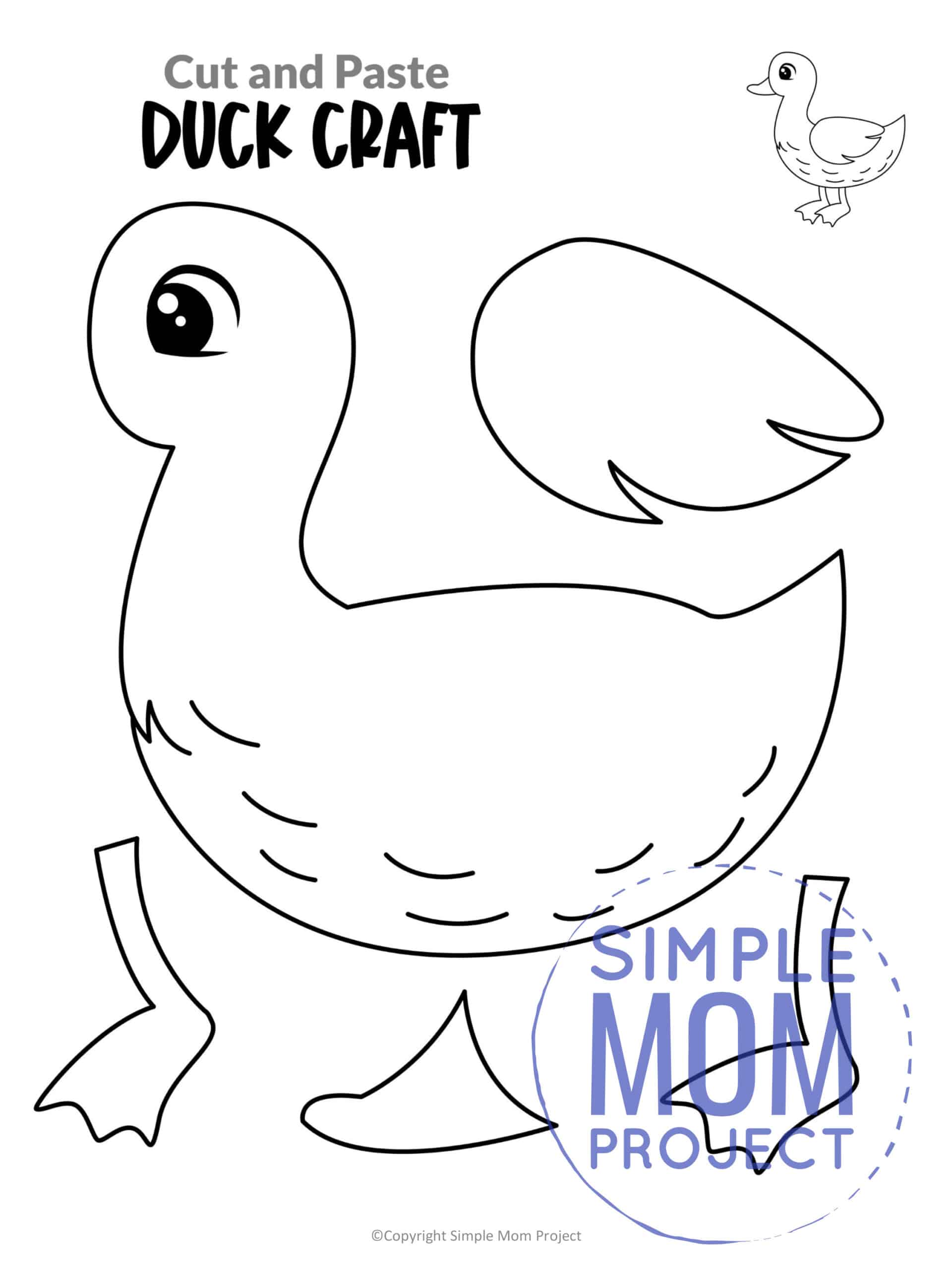 Printable farm animal crafts