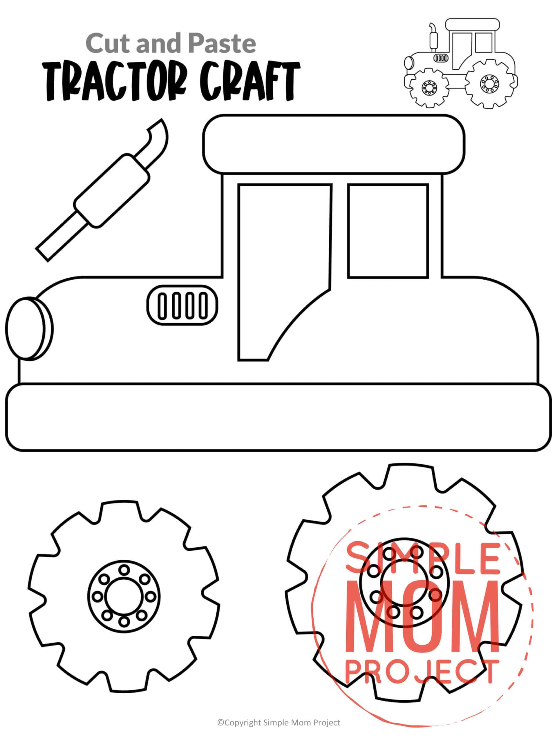 Printable farm animal crafts