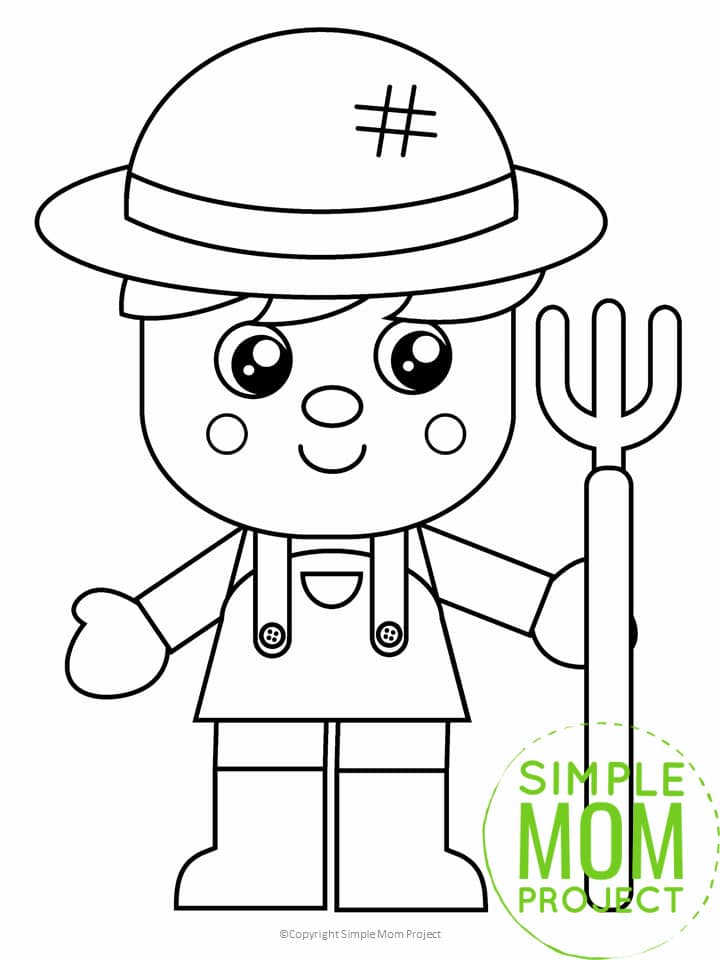 Are you looking for cute farm animal template printable cut out animals? These old macdonald barnyard templates are great for any farm crafts! There's a cow, pig, sheep, horse, chicken and many more cute and simple farm animal templates! Click to download and print your set of farm animal templates today!
