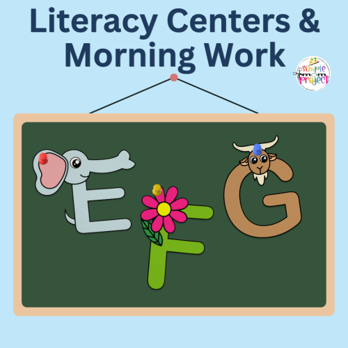 Educational uppercase alphabet craft printable highlighting early literacy, cutting skills, and letter recognition benefits.