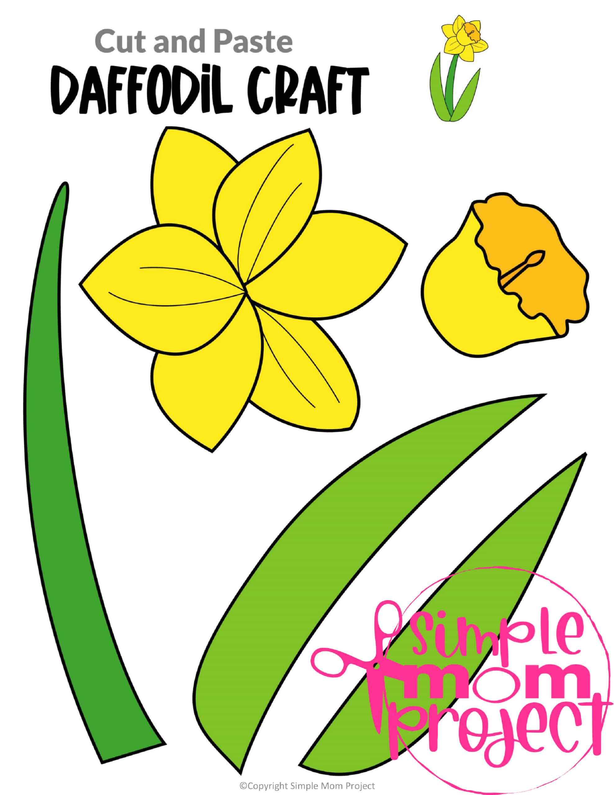 Are you looking for easy printable paper flower crafts to do with your preschool or kindergarten class this spring? These simple flower crafts are great for wall art or grab some construction paper and make handmade flower cards! Your kids can even glue them on to popsicle sticks for a fun spring time decoration. These flower templates make for a simple and easy summer project too! Grab your flower craft bundle set today!