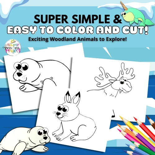 Are you looking for a fun way to teach your kids about arctic animals? What better way to bring fun to homeschooling than with the help of these simple Arctic Animal template coloring pages. Use our cute Baby Harp Seal, wily Arctic Fox or Proud Emperor Penguin to learn the alphabet and create fun coloring pages. They’re ideal for toddlers, preschoolers or kindergartners who love art projects, so click here and get your printable Arctic Animal coloring templates today!