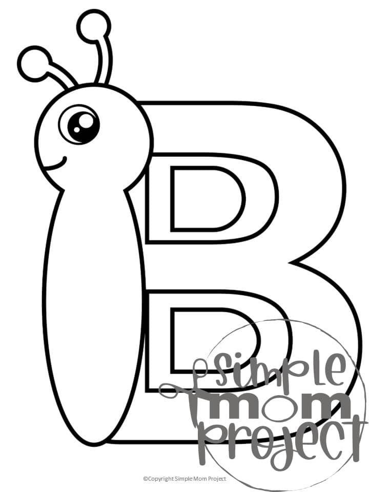 Letter B Craft Printable Bundle for Kids, Preschoolers, toddlers, kindergartners 6