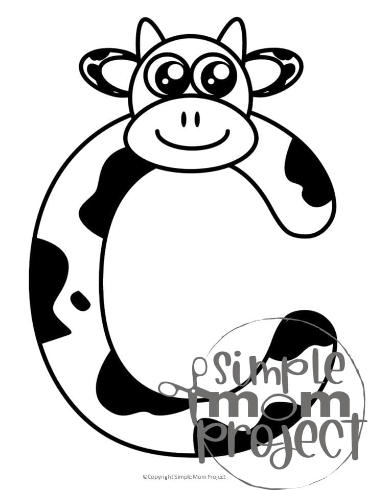 Letter C Craft Printable Bundle for Kids, Preschoolers, toddlers, kindergartners 5
