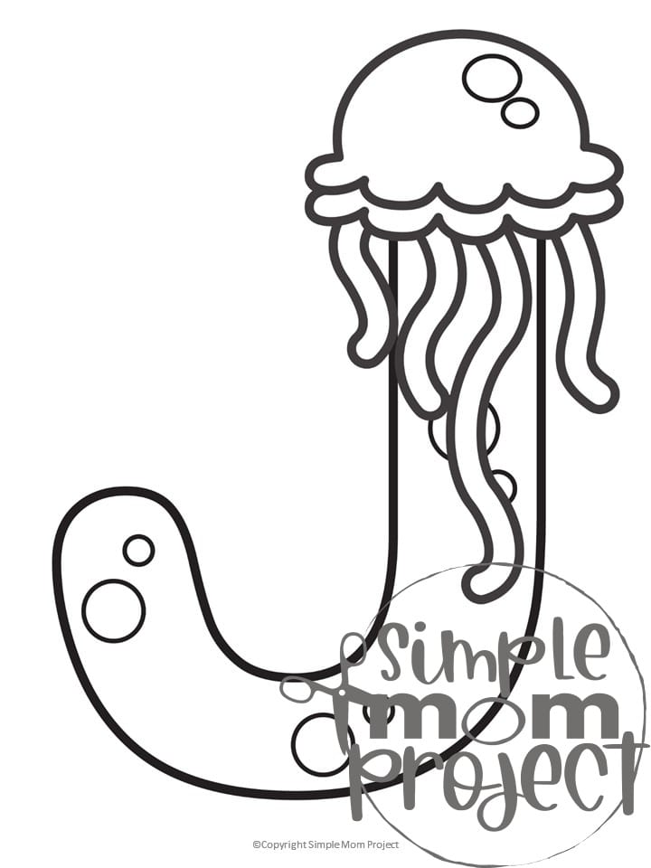Letter J Craft Printable Bundle for Kids, Preschoolers, toddlers, kindergartners 1