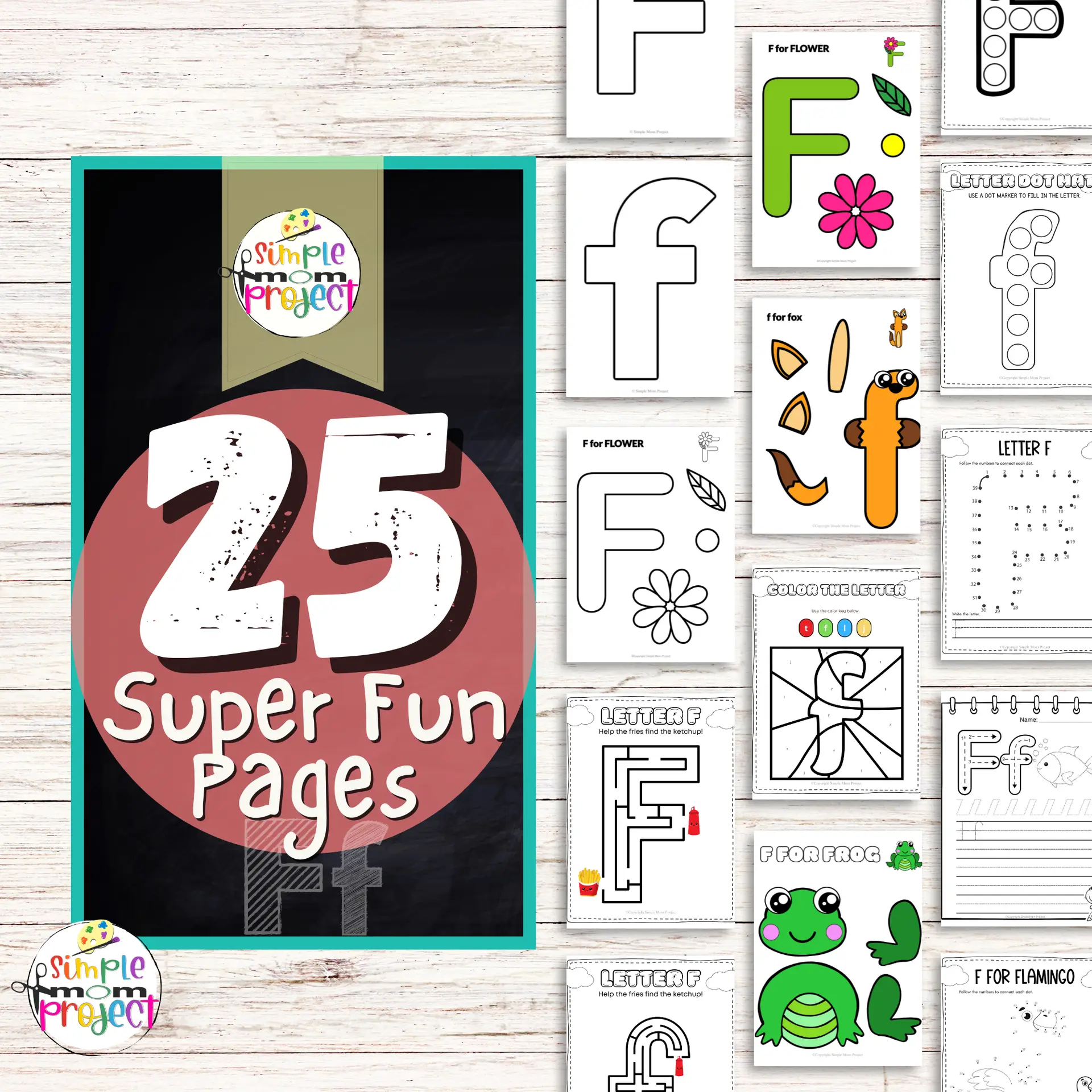 With the letter F pack, children can immerse themselves in the alphabet, beginning their exploration of sounds, writing, and both uppercase and lowercase letter F. This printable letter f activity book presents a fantastic opportunity for young ones to enhance their motor skills, improve their concentration, and express their creativity. But wait, who says only the kids can enjoy it? These creative letter F printables are a delightful way for the entire family to have fun together!