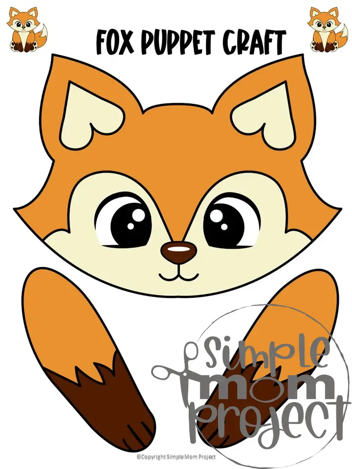 Looking for fun craft idea activities to enhance your child’s creativity? This printable fox paper bag puppet template is perfect for kids of all ages, but especially to toddlers, preschoolers and kindergarteners. Use the printable fox template for your autumn decorations, crafting and learning activities. Click now to purchase your copy today!