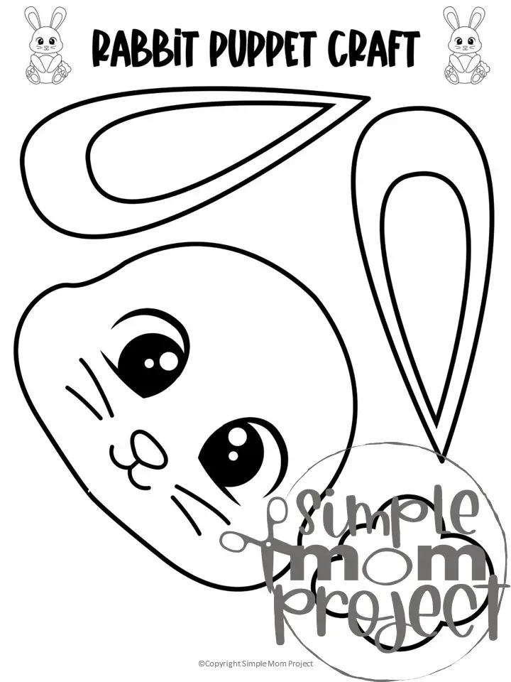 If you’re looking for easy printable rabbit paper bag puppet crafts for your little ones, you’ve come to the right place! This cute rabbit hand puppet printable is great for spring craft activities. Make this rabbit paper craft and host a puppet show today. Click now to purchase your copy!