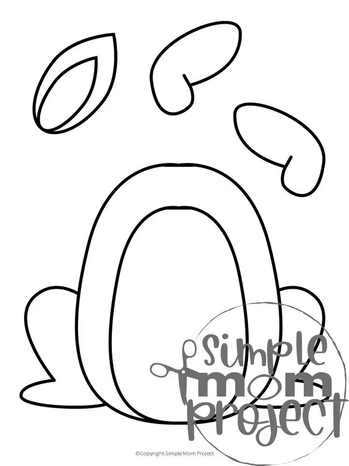 Are you looking for simple printable squirrel paper bag puppet templates for your kids? This printable squirrel hand puppet is so easy to assemble and kids will love using it for a woodland animal puppet show. Click to purchase your own squirrel template and see how this squirrel eats their favorite acorn!