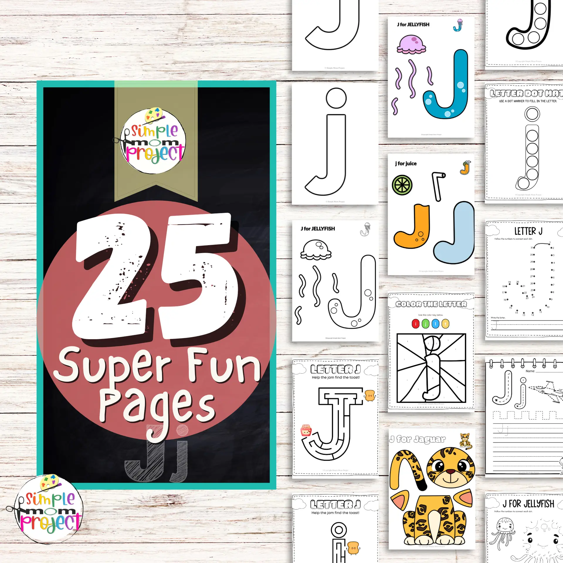 This printable letter J craft pack makes learning fun for kids by helping them master the /J/ sound and write the letter J in both uppercase and lowercase. The templates allow children to create quirky puppets and explore jellyfish facts, turning crafting into an entertaining activity for the whole family. Parents and kids can enjoy a bonding experience while being creative with minimal preparation needed. Grab the letter J template set today for a delightful and educational crafting adventure!