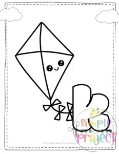 Letter k printable, k worksheets, instant download, k preschool, toddlers, k coloring page, k uppercase, k lowercase, abc kindergarten, letter k phonics, letter k handwriting, letter k tracing, letter k pdf