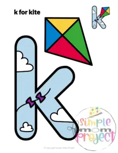 Letter k printable, k worksheets, instant download, k preschool, toddlers, k coloring page, k uppercase, k lowercase, abc kindergarten, letter k phonics, letter k handwriting, letter k tracing, letter k pdf