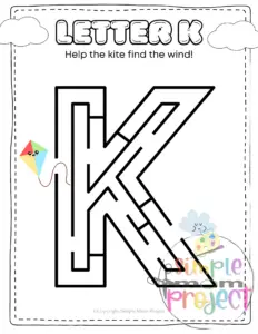 Letter k printable, k worksheets, instant download, k preschool, toddlers, k coloring page, k uppercase, k lowercase, abc kindergarten, letter k phonics, letter k handwriting, letter k tracing, letter k pdf