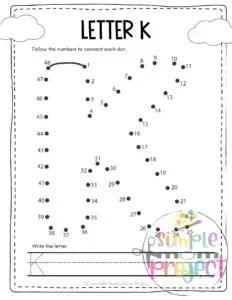 Letter k printable, k worksheets, instant download, k preschool, toddlers, k coloring page, k uppercase, k lowercase, abc kindergarten, letter k phonics, letter k handwriting, letter k tracing, letter k pdf