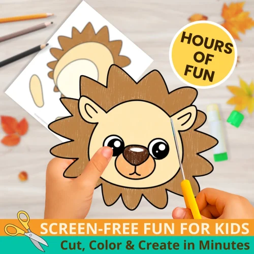 Teachers love this Hedgehog Paper Bag Puppet Template for woodland and fall lessons! Quick, no-prep, and mess-free craft time fun. ?? #PreschoolCraft #WoodlandAnimals