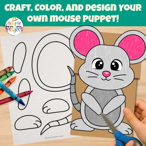 Make learning fun with this Woodland Mouse Puppet Printable! Easy cut-and-paste craft for kids — perfect for creative classroom fun. ?? #WoodlandCraft #PreschoolActivity