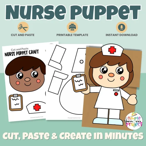 This Nurse Paper Bag Puppet Craft is a fun, hands-on community helper activity for preschool and kindergarten learners ?‍⚕️✂️ Kids will love creating their own nurse puppet while building fine motor skills. Perfect for classrooms, homeschool, dramatic play, and print-and-go lessons!