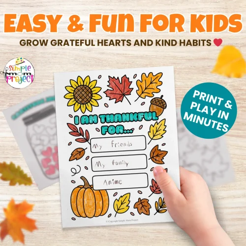 Turn thankfulness into a fun coloring activity! Easy to print, quick to prep, and a great way for kids to express what they’re grateful for. ?