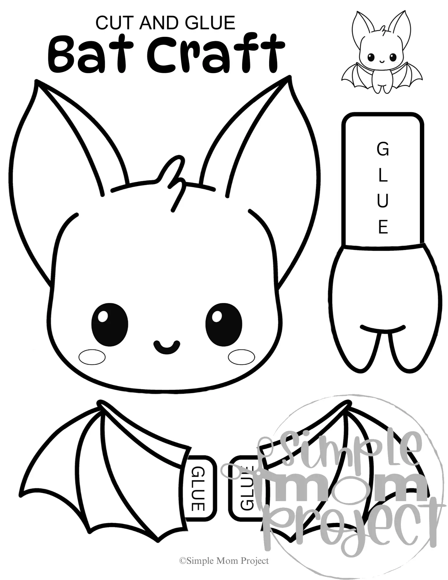 This bat-tastic printable craft template is your go-to for fall fun, and it’s a breeze for little hands to tackle! Team it up with a bat coloring page for a fang-tastic bundle of activities. Perfect for classrooms, autumn bashes, or crafty afternoons at home—just hit print and grab some scissors, glue, and markers to unleash a flurry of creativity!