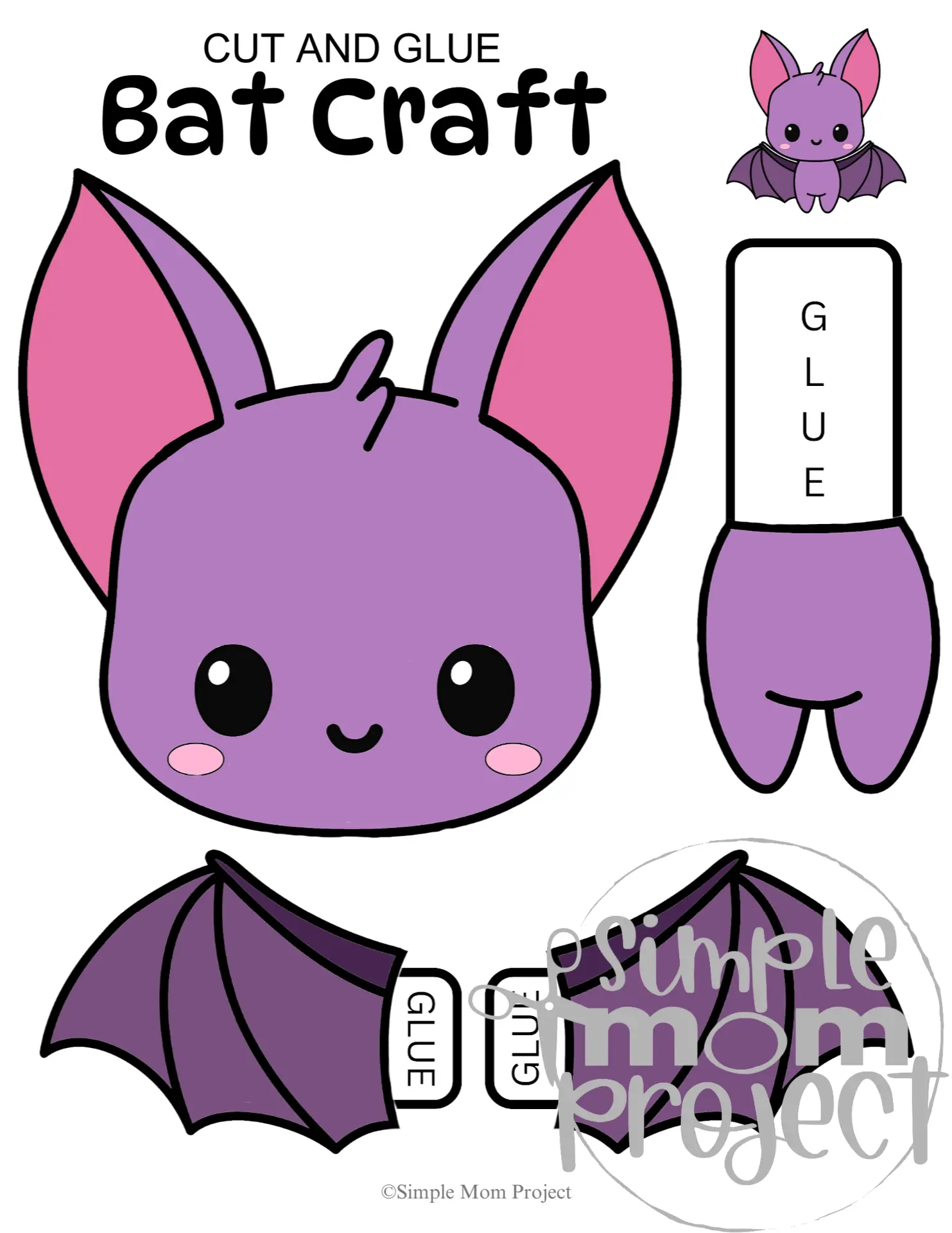 This bat-tastic printable craft template is your go-to for fall fun, and it’s a breeze for little hands to tackle! Team it up with a bat coloring page for a fang-tastic bundle of activities. Perfect for classrooms, autumn bashes, or crafty afternoons at home—just hit print and grab some scissors, glue, and markers to unleash a flurry of creativity!