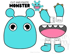 build a monster craft activity for kids 1