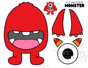 build a monster craft activity for kids 1