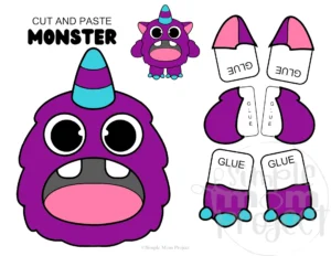 build a monster craft activity for kids 1