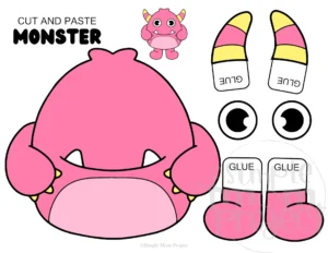 build a monster craft activity for kids 1