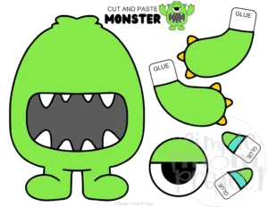 build a monster craft activity for kids 1