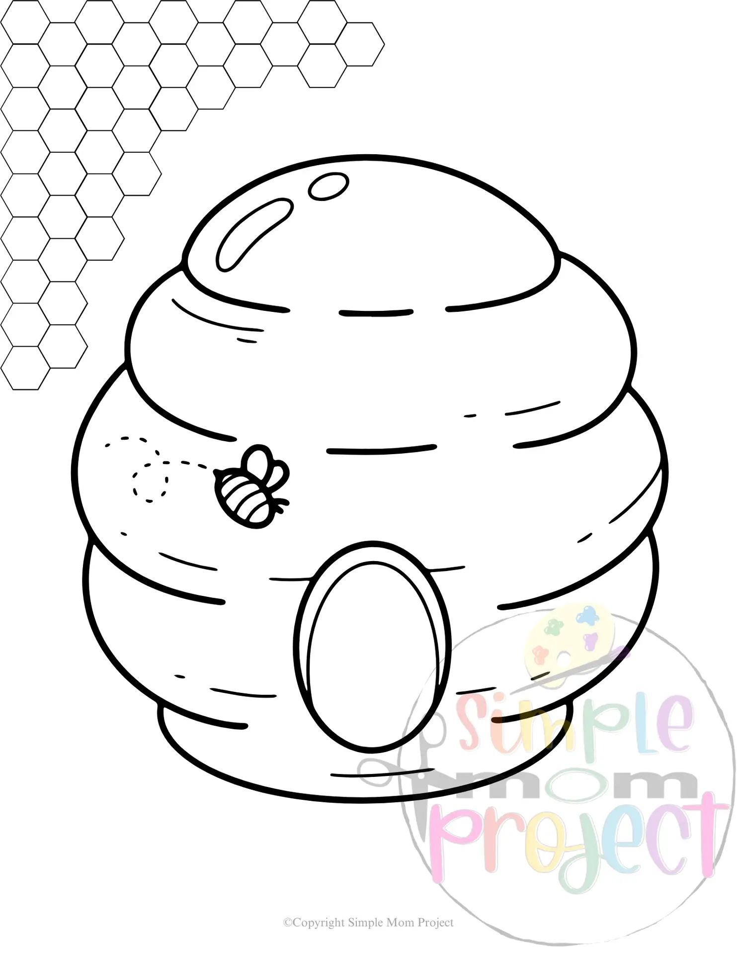 Our beehive coloring pages combine fun and learning, allowing kids to explore hive patterns and the importance of bees. They can unleash their creativity while developing fine motor skills and learning bee facts, such as honey production and pollination. This craft fosters a love for nature and blends art with education.