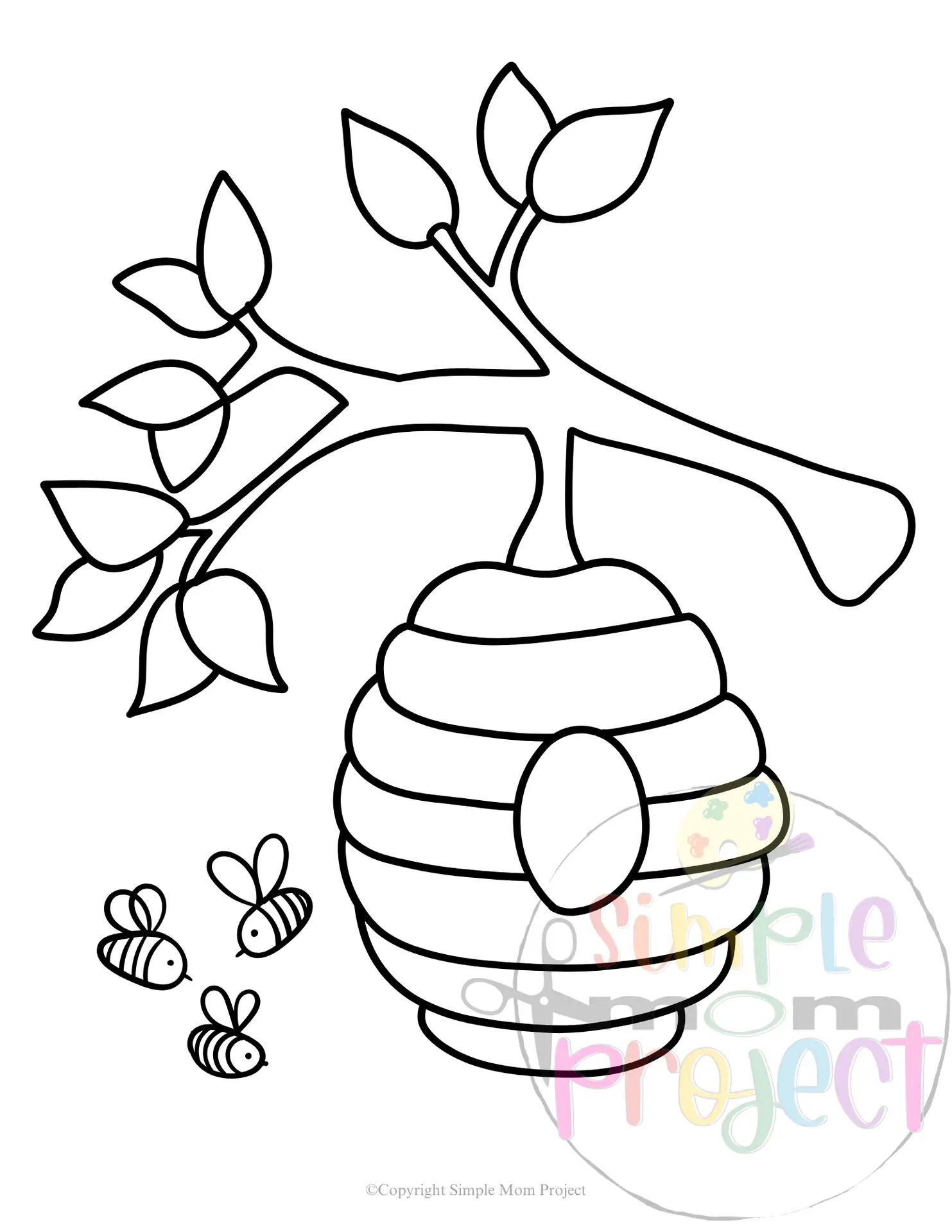 Our beehive coloring pages combine fun and learning, allowing kids to explore hive patterns and the importance of bees. They can unleash their creativity while developing fine motor skills and learning bee facts, such as honey production and pollination. This craft fosters a love for nature and blends art with education.