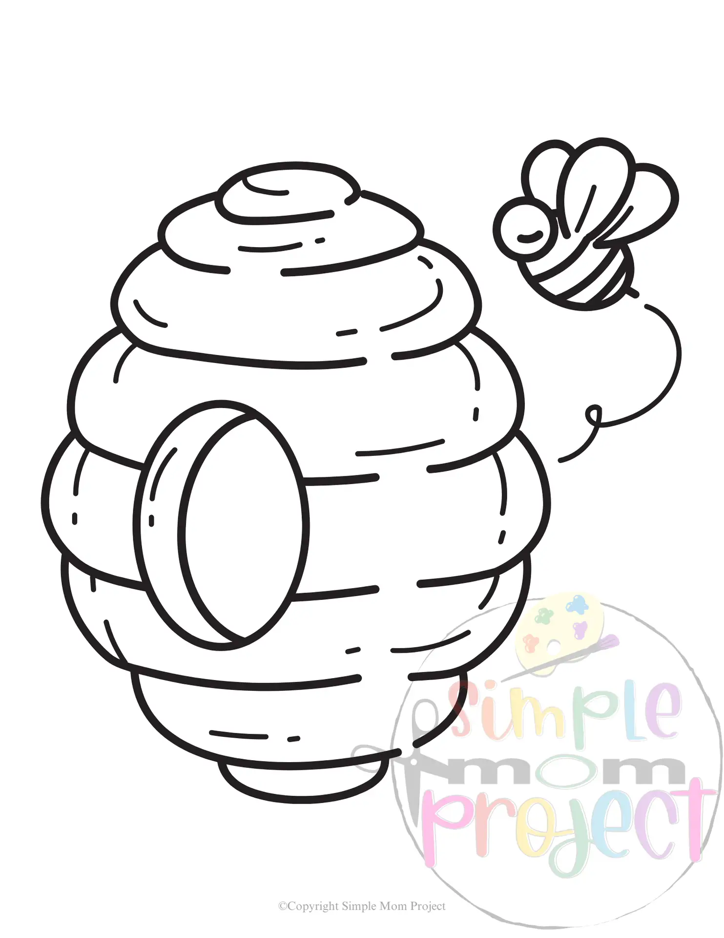 Our beehive coloring pages combine fun and learning, allowing kids to explore hive patterns and the importance of bees. They can unleash their creativity while developing fine motor skills and learning bee facts, such as honey production and pollination. This craft fosters a love for nature and blends art with education.