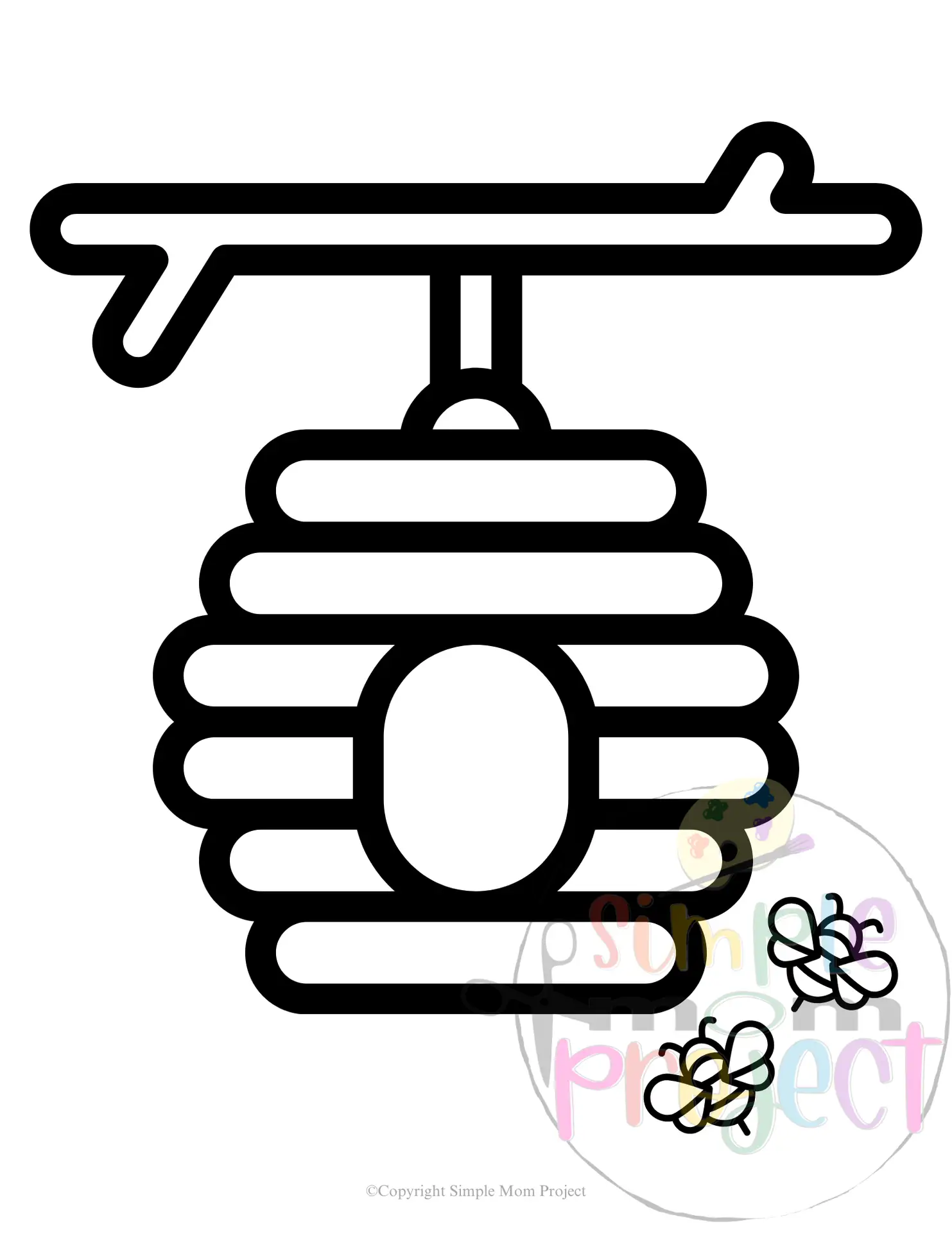 Our beehive coloring pages combine fun and learning, allowing kids to explore hive patterns and the importance of bees. They can unleash their creativity while developing fine motor skills and learning bee facts, such as honey production and pollination. This craft fosters a love for nature and blends art with education.