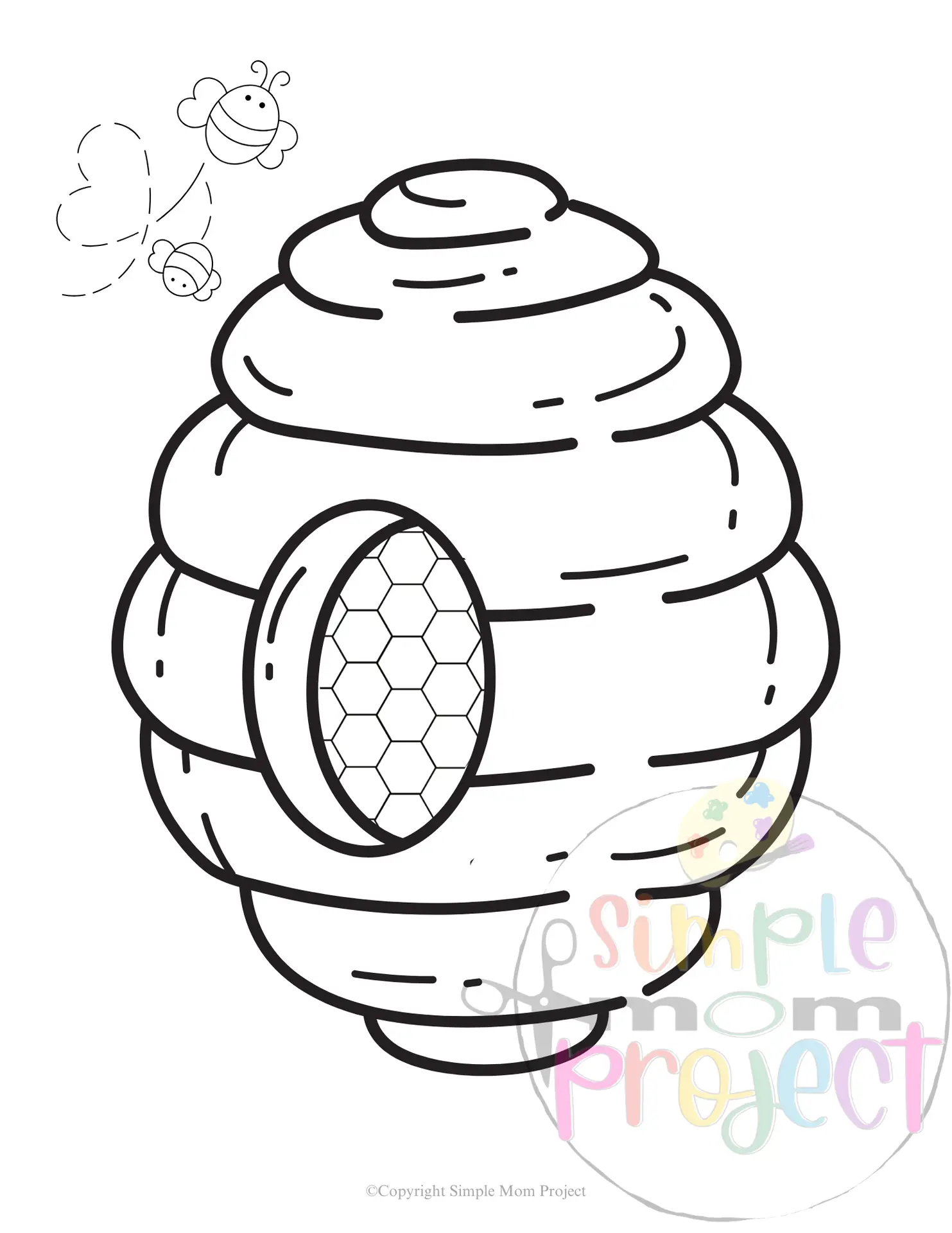 Our beehive coloring pages combine fun and learning, allowing kids to explore hive patterns and the importance of bees. They can unleash their creativity while developing fine motor skills and learning bee facts, such as honey production and pollination. This craft fosters a love for nature and blends art with education.