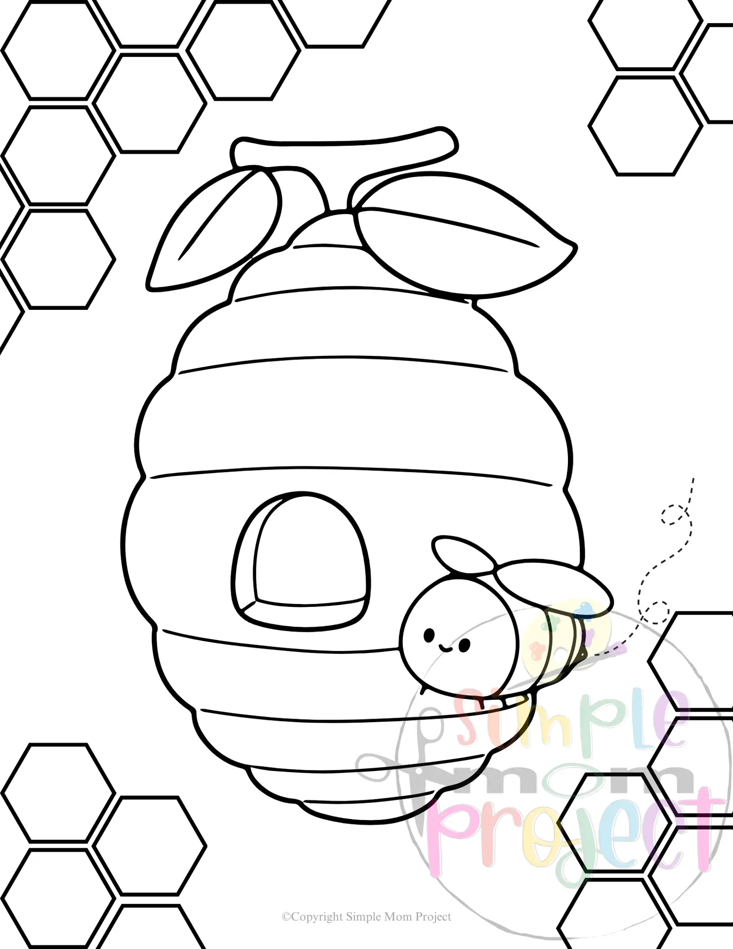 Our beehive coloring pages combine fun and learning, allowing kids to explore hive patterns and the importance of bees. They can unleash their creativity while developing fine motor skills and learning bee facts, such as honey production and pollination. This craft fosters a love for nature and blends art with education.