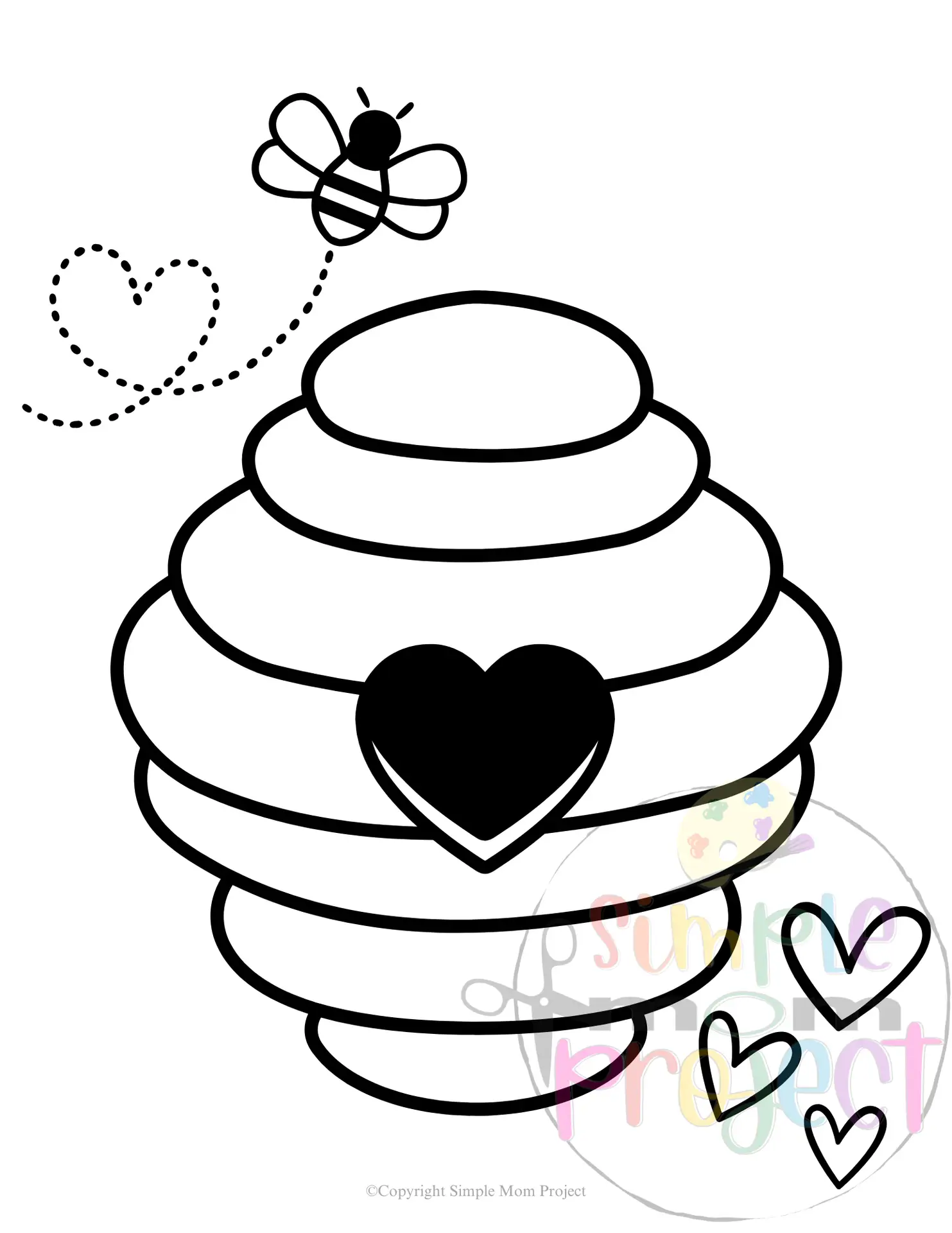 Our beehive coloring pages combine fun and learning, allowing kids to explore hive patterns and the importance of bees. They can unleash their creativity while developing fine motor skills and learning bee facts, such as honey production and pollination. This craft fosters a love for nature and blends art with education.
