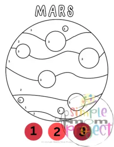 These out-of-this-world space color-by-number printables are a blast for little ones to sharpen those fine motor skills while getting cozy with letter recognition! Planet-themed worksheets are the perfect morning brain tickler or a stellar addition to your solar system lesson plan. Blast off into fun!