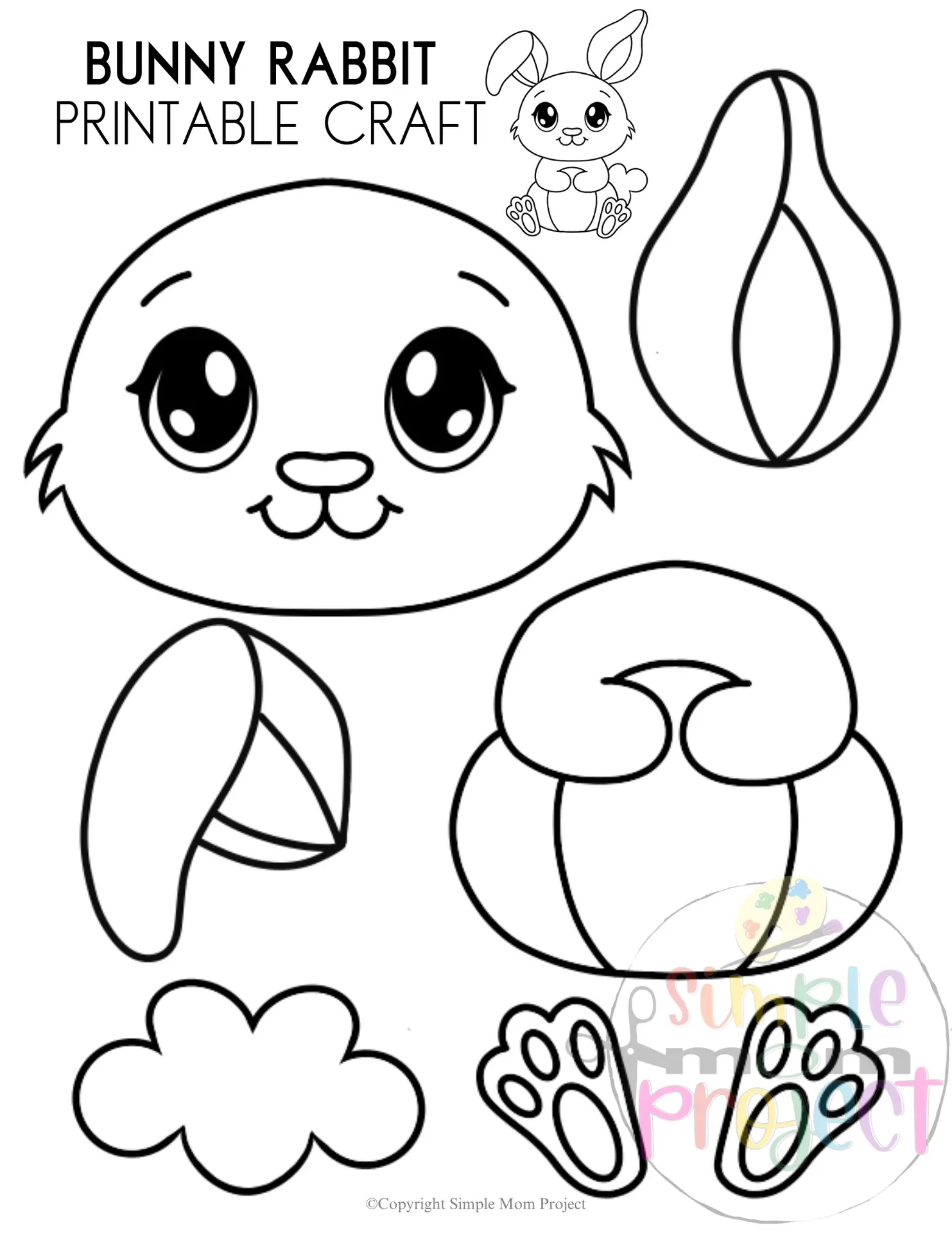 This printable bunny craft template is a fun activity for kids that combines creativity with fine motor skill practice. Children can cut out pieces and decorate their fluffy bunnies, making it ideal for rainy days or classroom activities. It’s a delightful way to celebrate spring and encourages giggles and a sense of accomplishment.