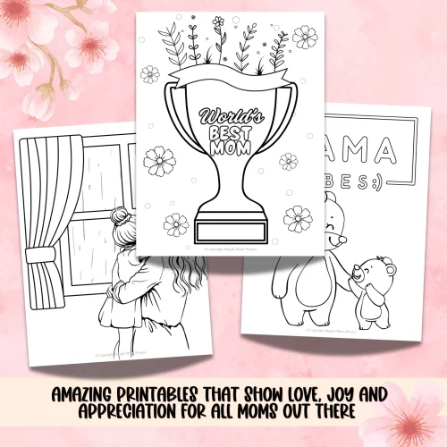 Unleash creativity with adorable "Best Mom Ever" coloring pages! Perfect for kids to express love and admiration, these pages feature heartwarming designs and fun patterns. They're a great way for little artists to showcase their feelings. Grab crayons or markers and start these colorful and lovable best mom ever coloring pages today!