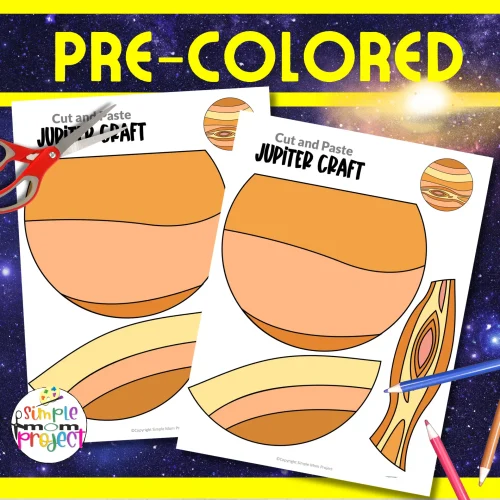 Are you prepared to embark on an exciting journey with your young learners to discover the incredible planet Jupiter? This Jupiter craft is the ideal activity to make that happen! It's a fun and easy space-themed project that will leave kids of all ages thrilled with joy. You can attach it to a Styrofoam cup, a paper plate, or even turn them into coffee filter planets! Don't wait—get your Jupiter template now for an extraordinary experience! ???